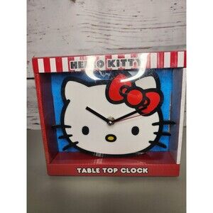 Hello Kitty table top clock